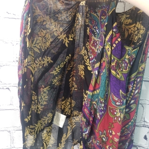 Patrons of Peace paisley boho racerback tank - Picture 4 of 8